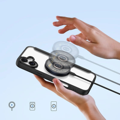 Dux Ducis iPhone 16 Skin X Pro MagSafe Book Case schwarz