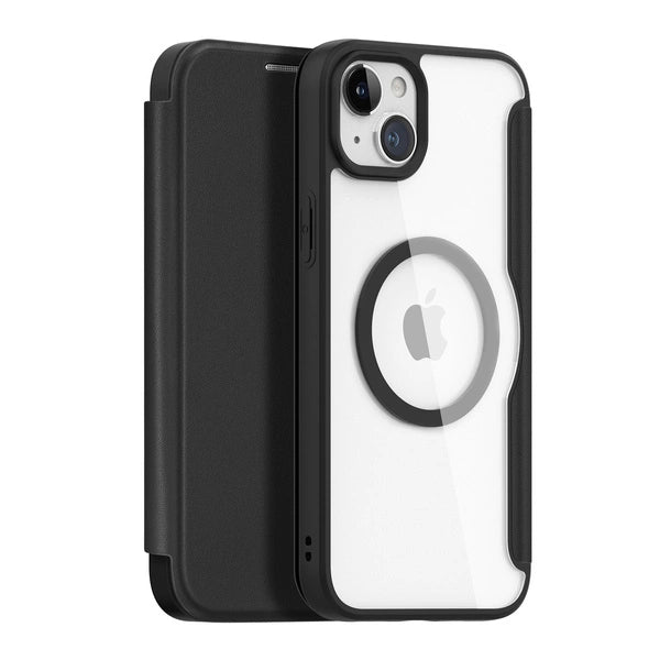 Dux Ducis iPhone 15 Skin X Pro MagSafe Book Case schwarz