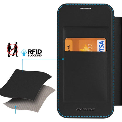 Dux Ducis iPhone 15 Skin X Pro MagSafe Book Case schwarz - StyleCases