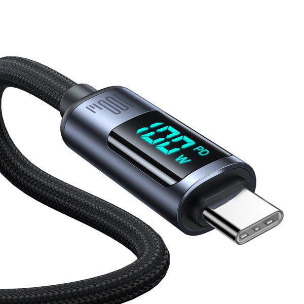 Joyroom Prism Series A16 USB-C/USB-C 100W Kabel mit LED-Anzeige 1.2m