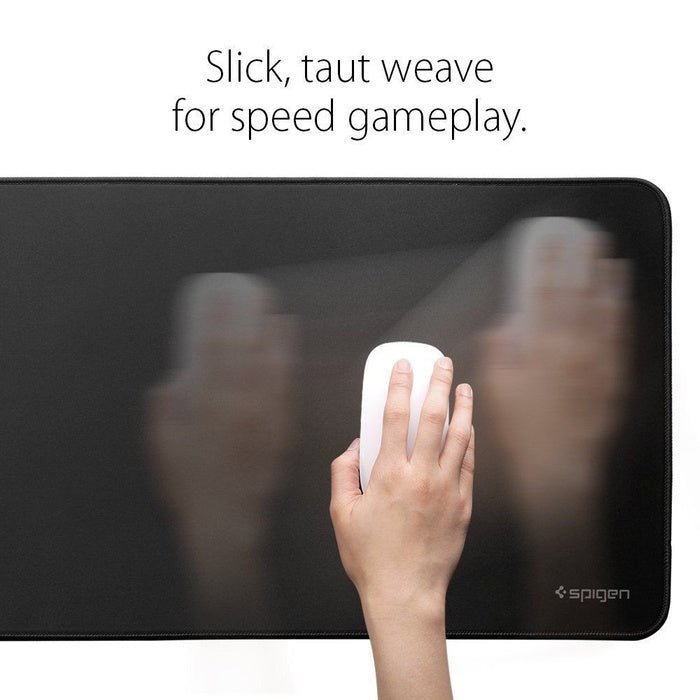 Spigen Regnum A103 langes Extended Luxus Gaming Mousepad schwarz