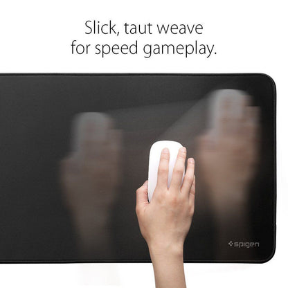 Spigen Regnum A103 langes Extended Luxus Gaming Mousepad schwarz - StyleCases