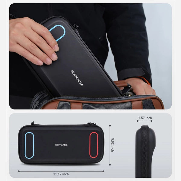 Supcase Travel Carrying Transport Box für Nintendo Switch 2 Schwarz
