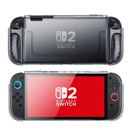 Supcase Crystal Case Schutzhülle für Nintendo Switch 2 Transparent Schwarz - StyleCases