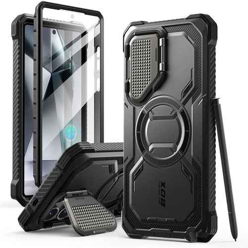 Supcase iBlason Armorbox Samsung Galaxy S25 Ultra Robuste Schutzhülle schwarz