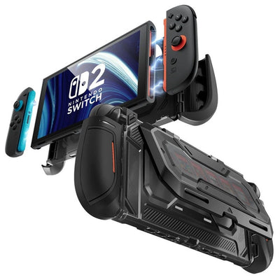 Supcase Titan Case für Nintendo Switch 2 mit Spielefach Schwarz