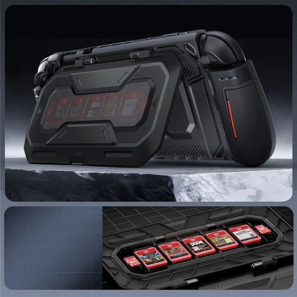 Supcase Titan Case für Nintendo Switch 2 mit Spielefach Schwarz