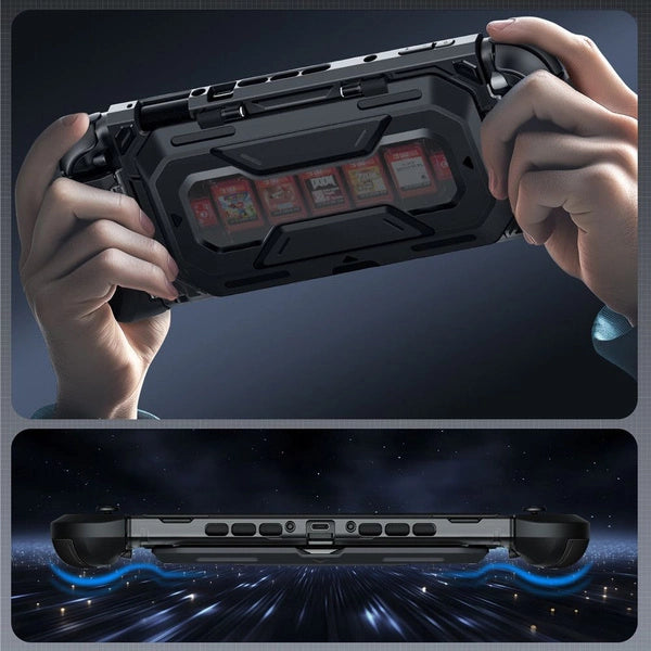 Supcase Titan Case für Nintendo Switch 2 mit Spielefach Schwarz