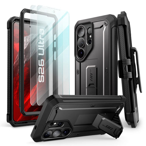 SUPCASE UB Pro 2er-Pack Hülle für Samsung Galaxy S26 Ultra – 360° Schutz mit Displayschutz