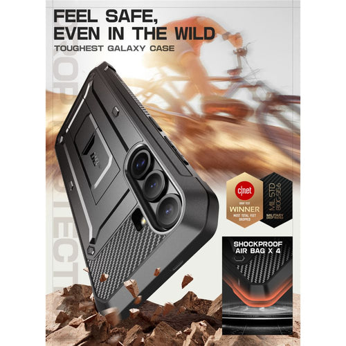 Supcase Unicorn Beetle Pro Panzer Schutzhülle Galaxy S25 FE schwarz - StyleCases