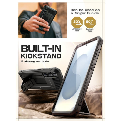 Supcase Unicorn Beetle Pro Panzer Schutzhülle Galaxy S25 FE schwarz - StyleCases