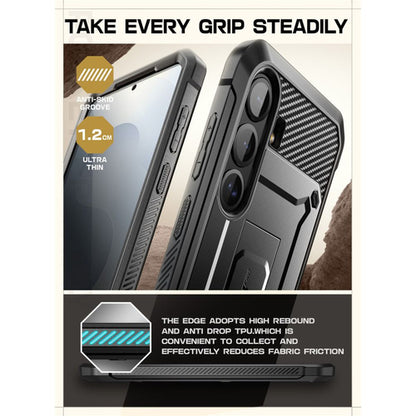 Supcase Unicorn Beetle Pro Panzer Schutzhülle Galaxy S25 FE schwarz - StyleCases