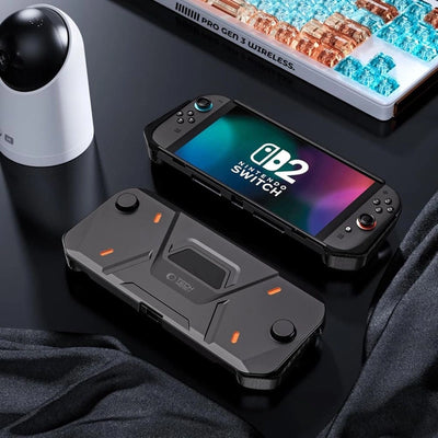 Tech-Protect TPU Carbonox Case Schutzhülle für Nintendo Switch 2 Schwarz