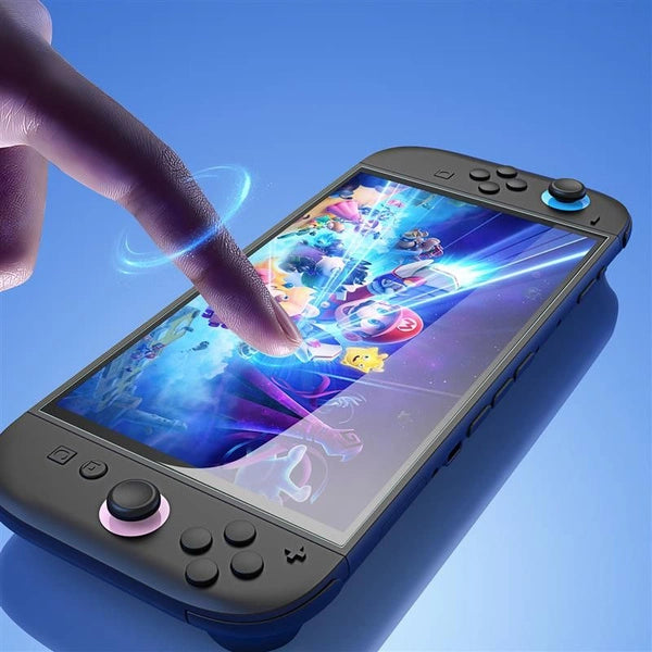 2x Nintendo Switch 2 Displayschutz Glas Set mit Montagerahmen