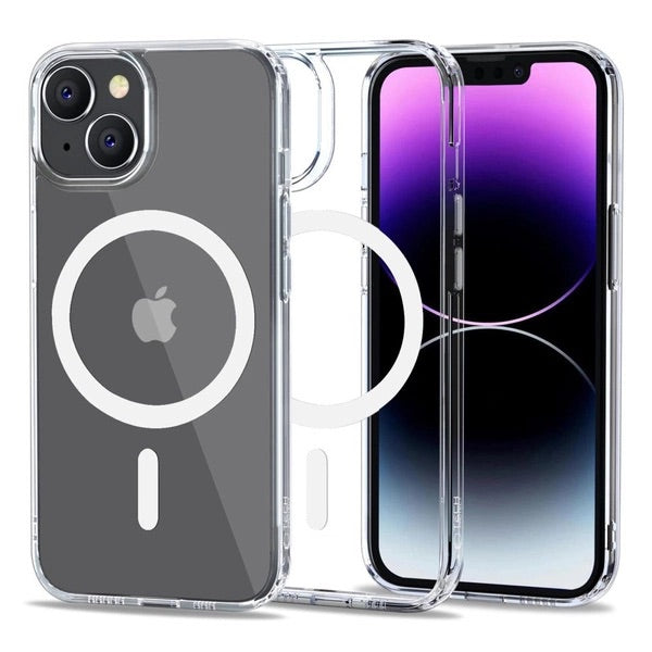 Tech-Protect FlexAir iPhone 14 Hybrid MagSafe Hülle transparent