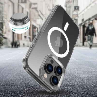 Tech-Protect FlexAir iPhone 16 Pro Max Hybrid MagSafe Hülle transparent