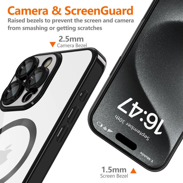 Tech-Protect MagFlex für Apple iPhone 16 Pro Max Case Hülle Transparent