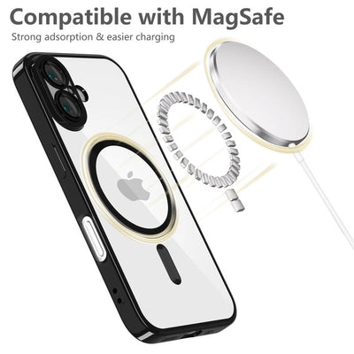 Tech-Protect MagFlex für Apple iPhone 16 Case Hülle Transparent