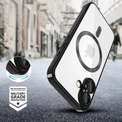 Tech-Protect MagFlex für Apple iPhone 16 Case Hülle Transparent