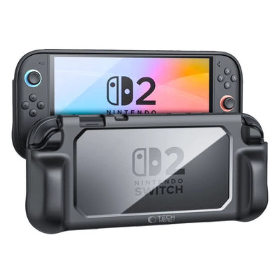 Tech-Protect MagMat Case Schutzhülle für Nintendo Switch 2 Schwarz Transparent
