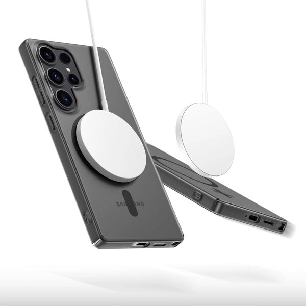 Tech-Protect MagSlim MagSafe Hülle für Samsung Galaxy S25 Ultra schwarz