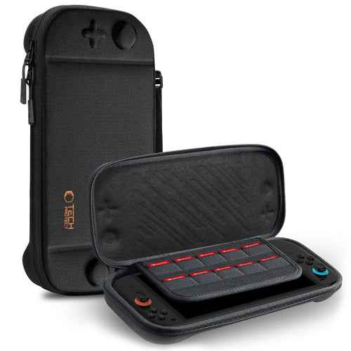 Tech-Protect Nintendo Switch 2 Slim Pouch Transportbox Reisekoffer Schwarz - StyleCases