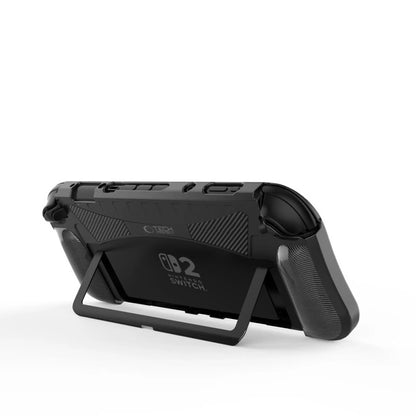 Tech-Protect TPU Carbon Case Schutzhülle für Nintendo Switch 2 Schwarz - StyleCases