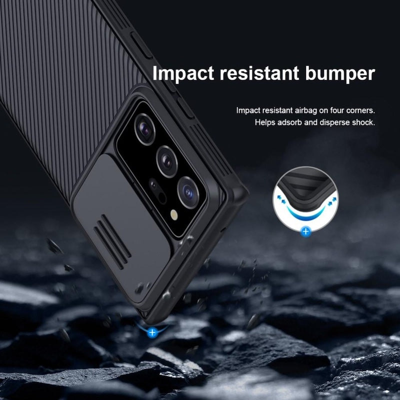 Nillkin CamShield Pro Case Handyhülle für Samsung Galaxy Note 20 Ultra schwarz