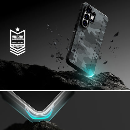 Ringke Onyx Alpha MagSafe Hülle für Samsung Galaxy S26 Ultra – Camo Black