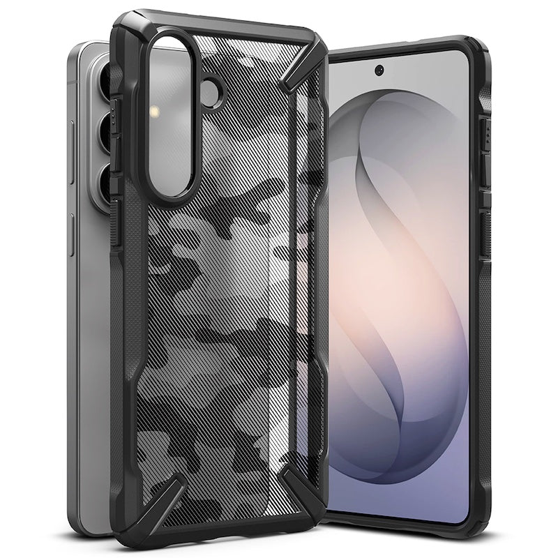 Ringke Fusion X Hülle für Samsung Galaxy S26 – Schwarz Camo