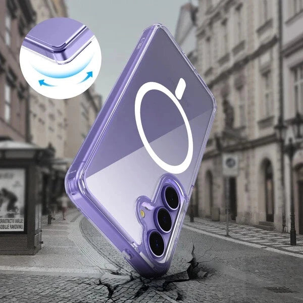 Tech-Protect FlexAir Samsung Galaxy S25+ Plus Hybrid MagSafe Hülle transparent