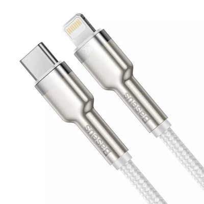 Baseus Cafule Metal Ladekabel Datenkabel USB-C/8Pin PD 20W 1m (CATLJK-B02)