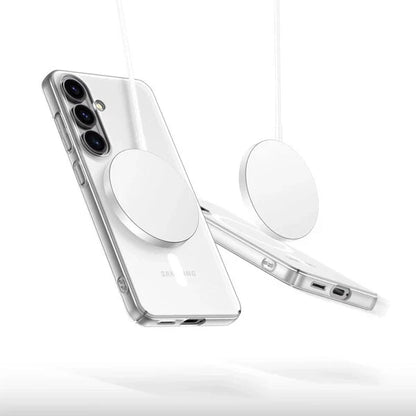 MagSlim MagSafe Schutztasche Samsung S25 transparent - StyleCases