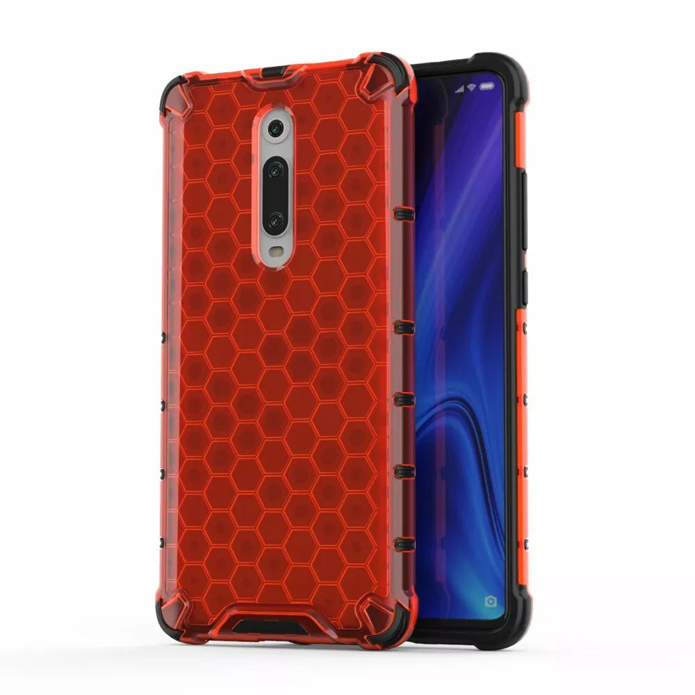 Honeycomb Schutzhülle mit TPU Rahmen für Xiaomi Mi 9T / 9T Pro Farben