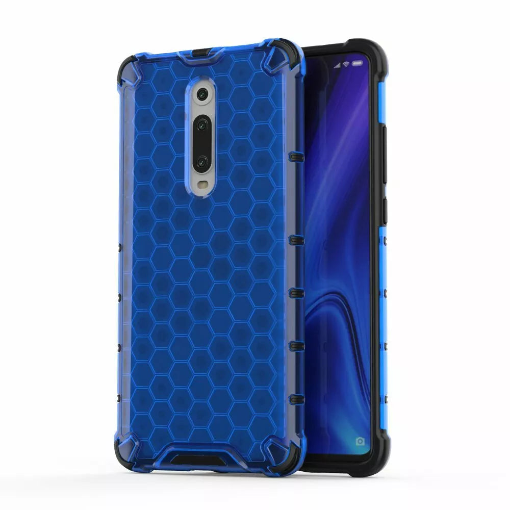 Honeycomb Schutzhülle mit TPU Rahmen für Xiaomi Mi 9T / 9T Pro Farben