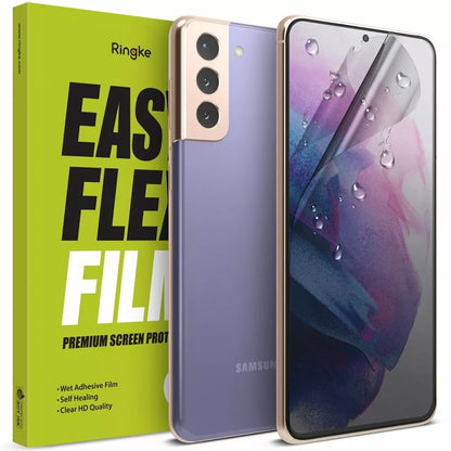 2x Ringke Easy Flex Displayschutz Folie nasse Montage für Samsung Galaxy S21+ 5G - StyleCases