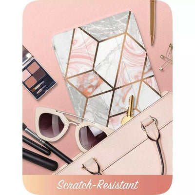 Supcase CL Luxus Hülle Etui Smart Cover iPad 7/8/9/10 10.2" Pink Marmor