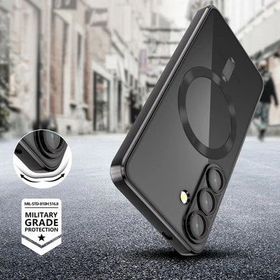 Tech-Protect MagFlex MagSafe Samsung Galaxy S25 Case Hülle Transparent