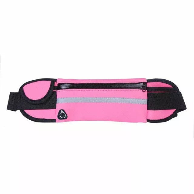 Bauchtasche, Jogging, Gürteltasche, Sporttasche, Lauftasche schwarz rosa blau