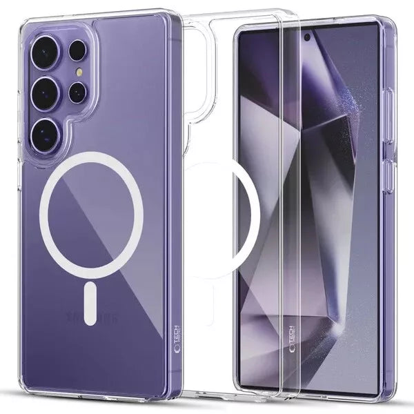 Tech-Protect FlexAir Samsung Galaxy S25 Ultra Hybrid MagSafe Hülle transparent