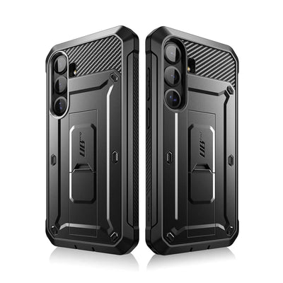 Supcase Unicorn Beetle Pro Panzer Schutzhülle Galaxy S25 2Set schwarz