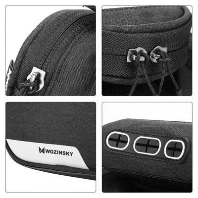 Rahmen Fahrradtasche + abnehmbare Handyhülle bis 6,5" 1,5l schwarz