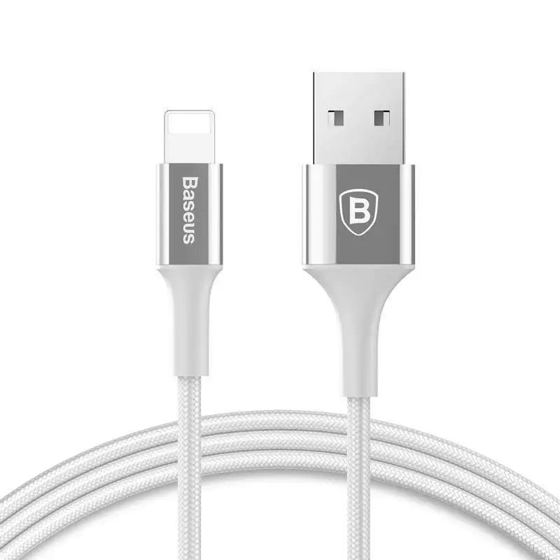 Baseus Shining elegantes iPhone Ladekabel Jet Metal 2A 1m Licht
