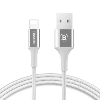 Baseus Shining elegantes iPhone Ladekabel Jet Metal 2A 1m Licht