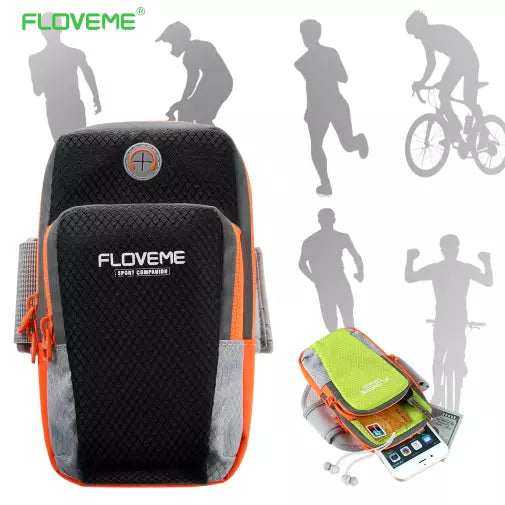 Universal Luxus Sport Outdoor Jogging Tasche Molle Beintasche Armbeutel Rosa