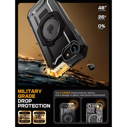Supcase UB Grip iPhone 16E Robuste MagSafe Hülle Handyhülle schwarz - StyleCases