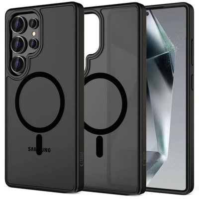 Tech-Protect MagMat MagSafe Samsung Galaxy S25 Ultra Case Hülle Schwarz matt