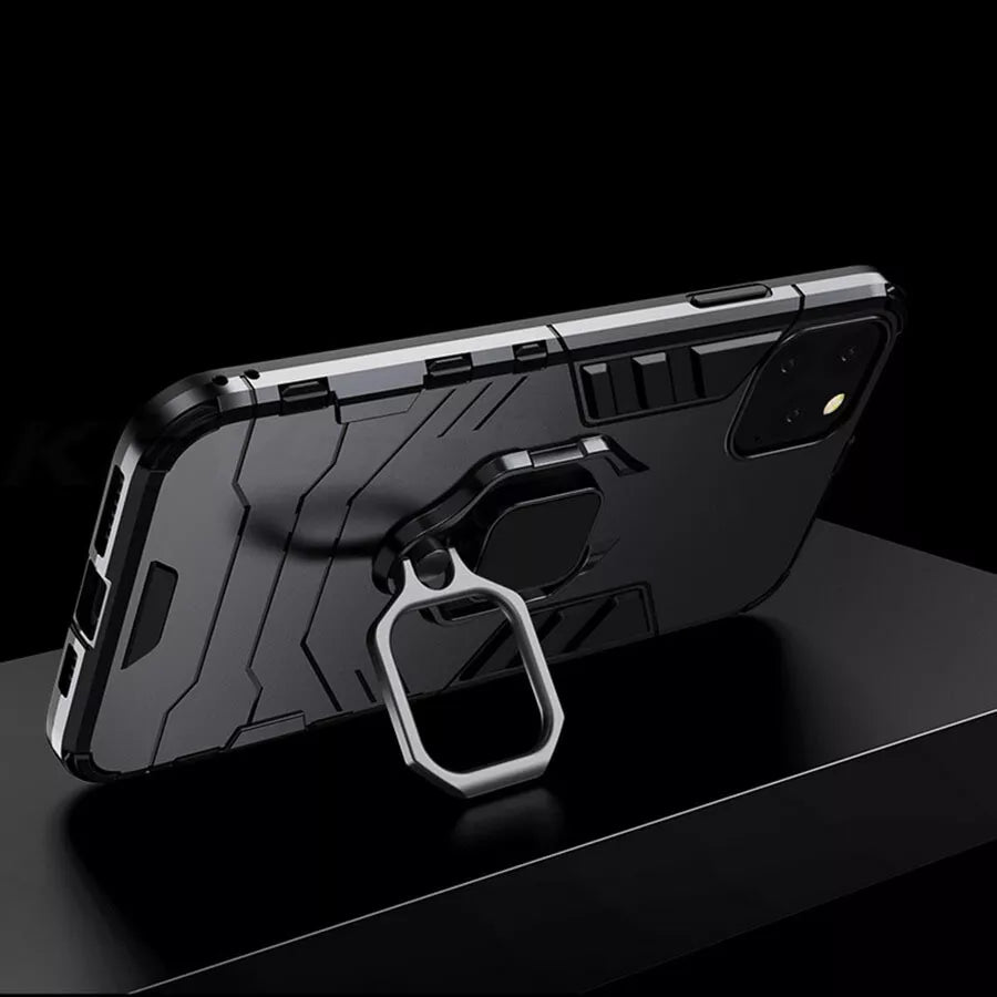 Ring Armor Case Robuste Schutzhülle für Xiaomi Mi 11 Pro schwarz