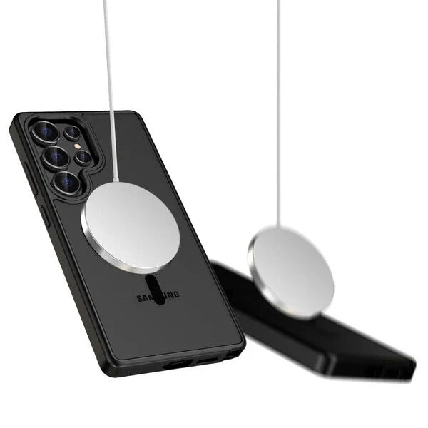 Tech-Protect MagMat MagSafe Samsung Galaxy S25 Ultra Case Hülle Schwarz matt