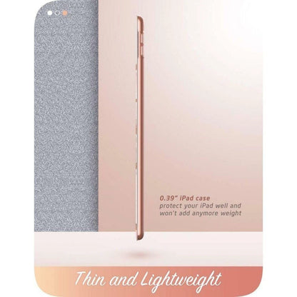 Supcase CL Luxus Hülle Etui Smart Cover iPad 7/8/9/10 10.2" Pink Marmor - StyleCases